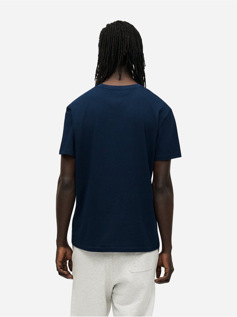 T-shirt de manga curta - tommy jeans Azul - Kiabi