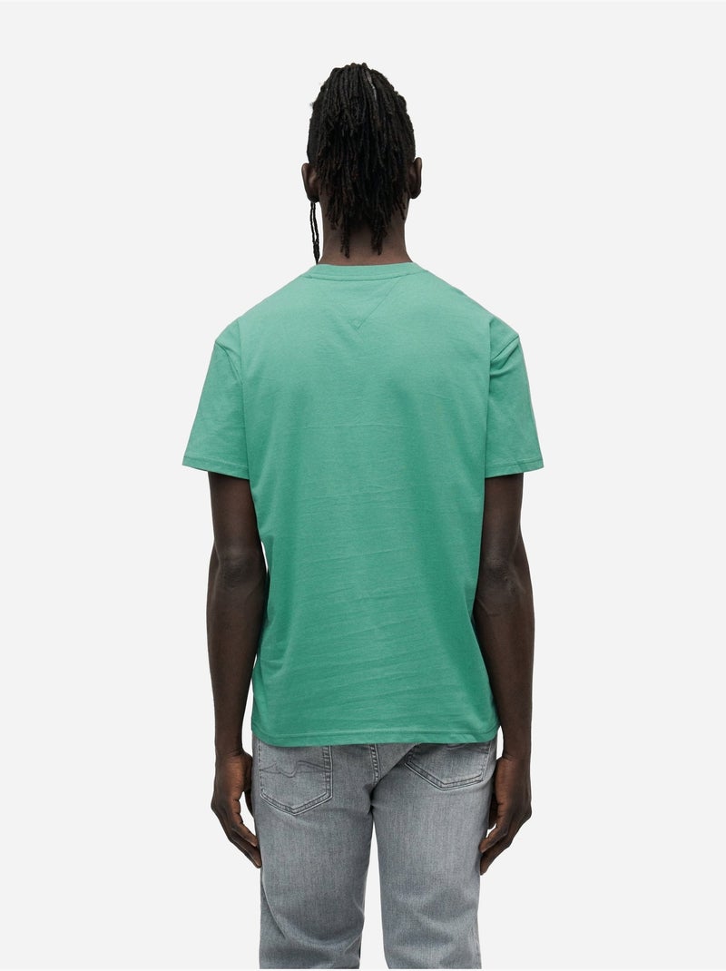 T-shirt de manga curta - Tommy jeans Verde - Kiabi