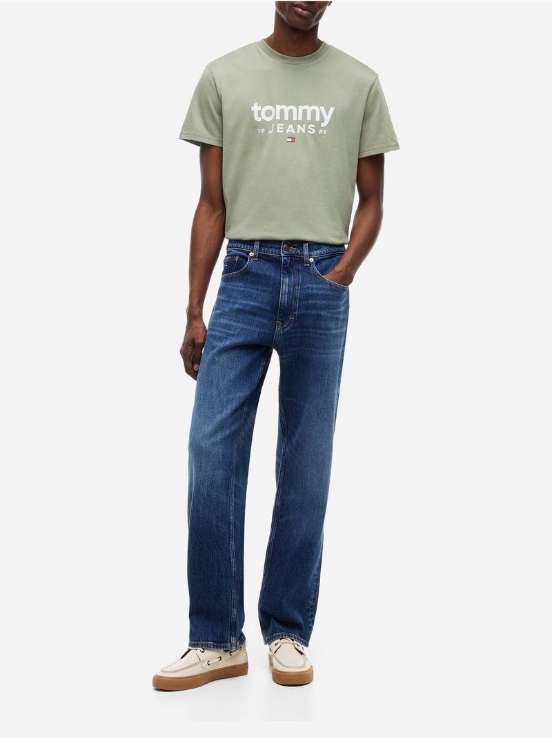 T-shirt de manga curta - tommy jeans Verde - Kiabi