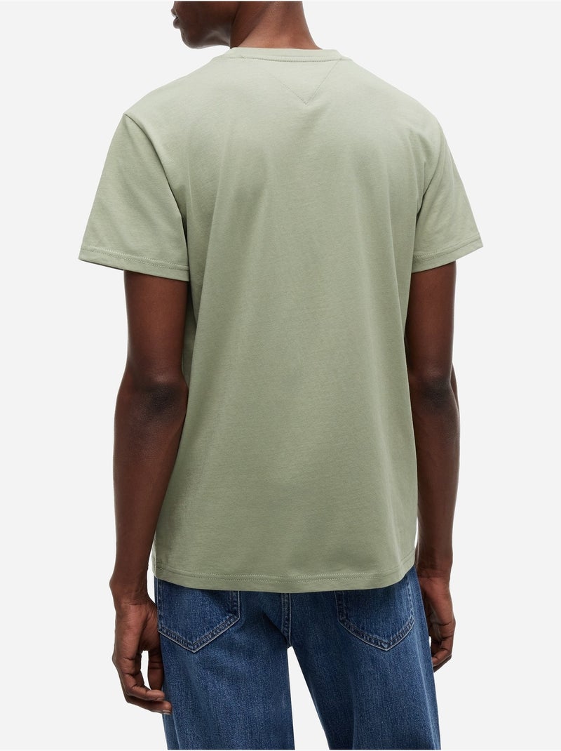T-shirt de manga curta - tommy jeans Verde - Kiabi