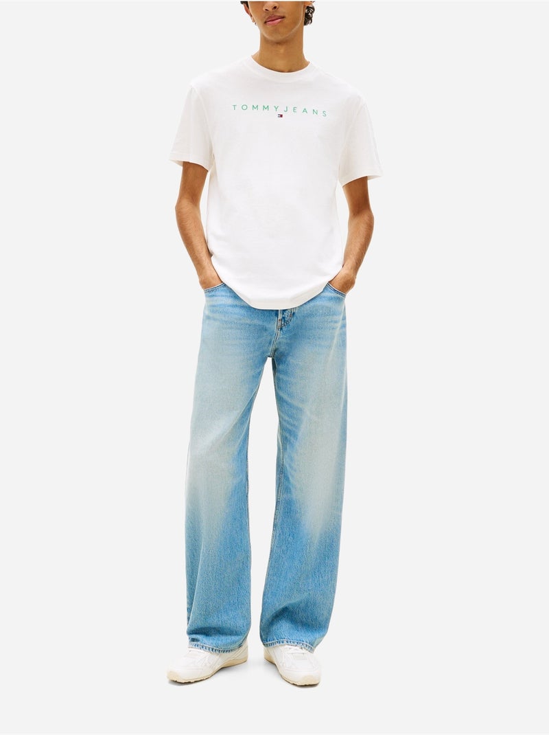 T-shirt de manga curta - tommy jeans Verde - Kiabi