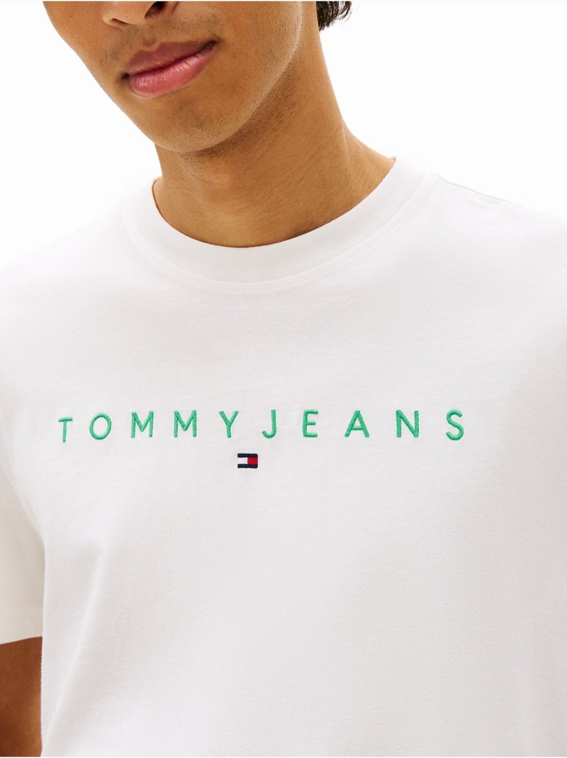 T-shirt de manga curta - tommy jeans Verde - Kiabi