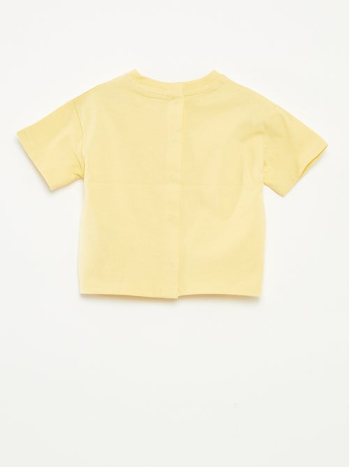 T-shirt de manga curta - Tough Cotton - Kiabi