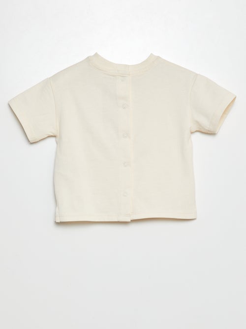 T-shirt de manga curta - Tough Cotton - Kiabi