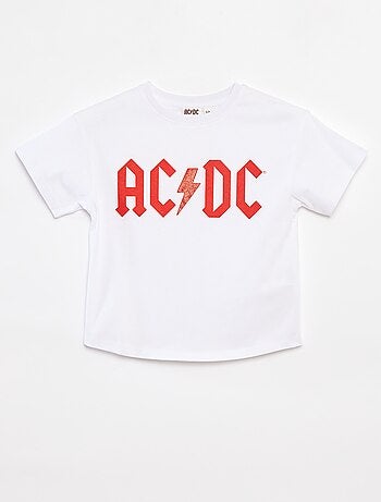 T-shirt de manga curta 'AC/DC'