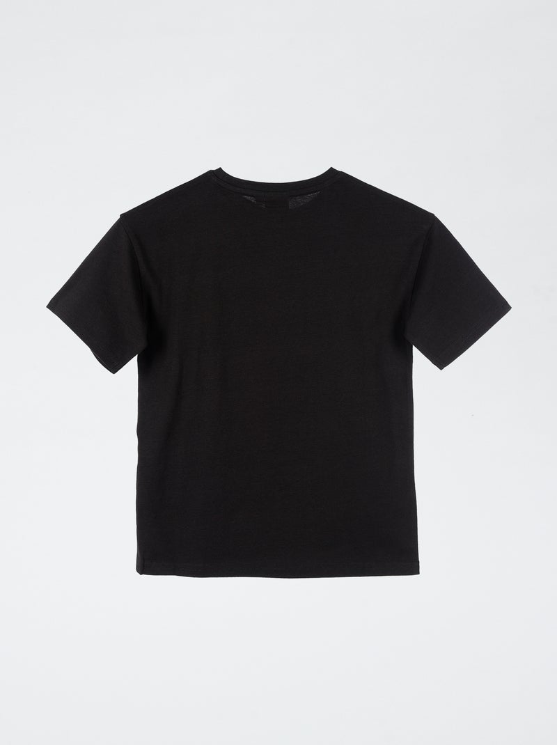 T-shirt de manga curta 'AC/DC' Preto - Kiabi
