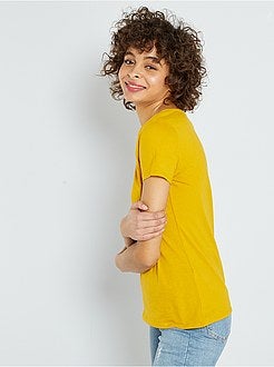 T-shirt de manga curta - Kiabi