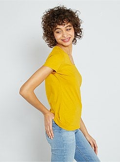 T-shirt de manga curta - Kiabi