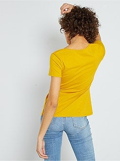 T-shirt de manga curta - Kiabi