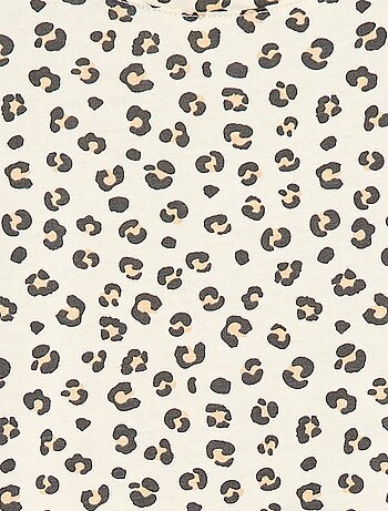 T-shirt de manga curta às riscas