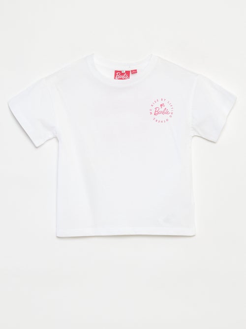 T-shirt de manga curta 'Barbie' - Kiabi
