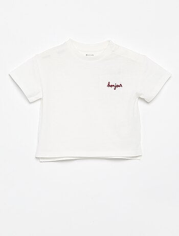 T-shirt de manga curta