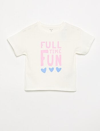 T-shirt de manga curta