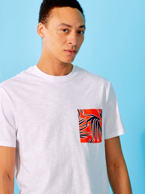 T-shirt de manga curta - Kiabi