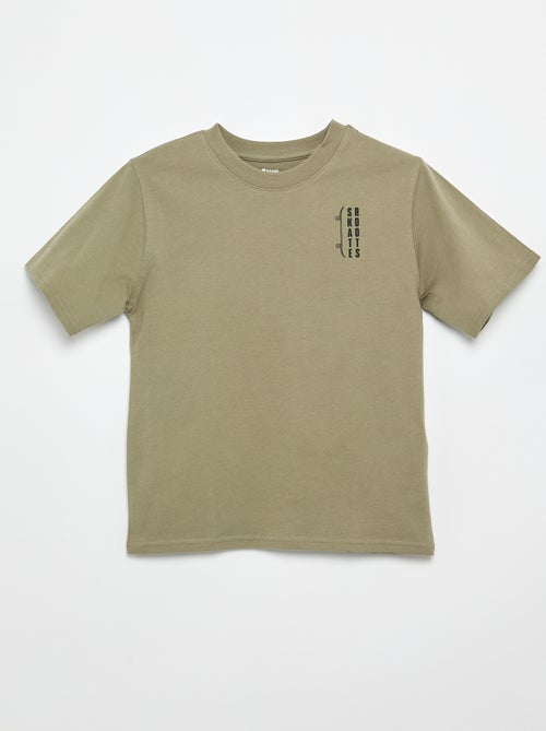 T-shirt de manga curta - Kiabi