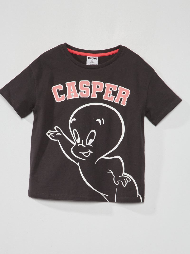 T-shirt de manga curta 'Casper' CINZA - Kiabi