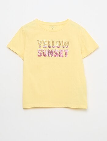 T-shirt de mangas curtas com animação