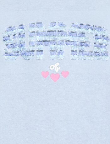 T-shirt de mangas curtas com animação