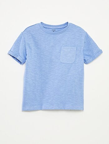 T-shirt de manga curta com bolso