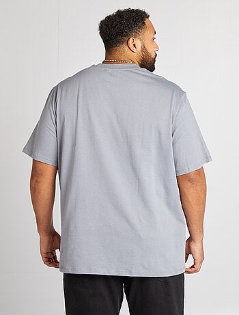 T-shirt de manga curta com bolso frontal