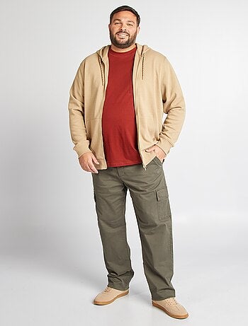 T-shirt de manga curta com bolso frontal