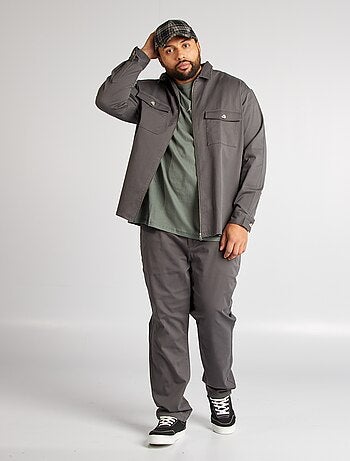 T-shirt de manga curta com bolso frontal