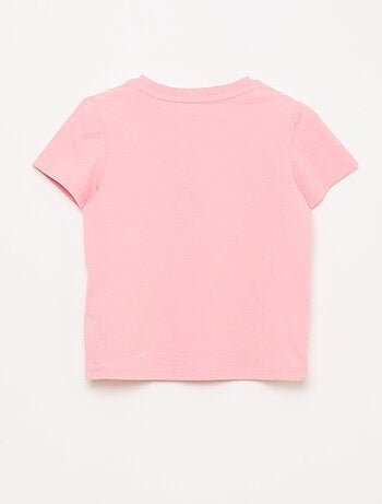 T-shirt de manga curta com bordados