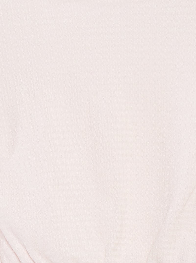 T-shirt de manga curta com cintura elástica ROSA - Kiabi