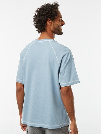 T-shirt de manga curta com corte oversize