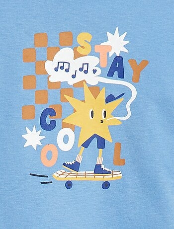 T-shirt de manga curta com estampado - Grafik Edition