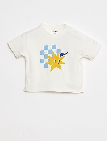 T-shirt de manga curta com estampado - Grafik Edition
