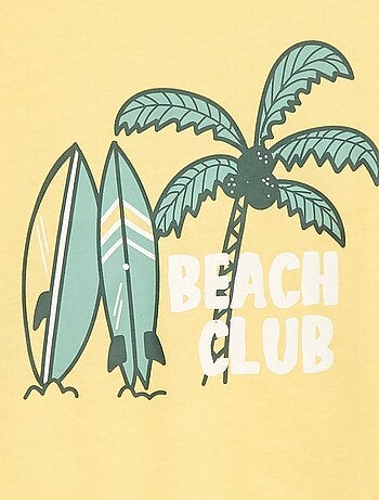 T-shirt de manga curta com estampado