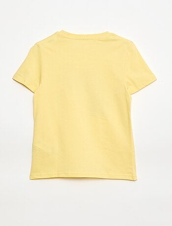 T-shirt de manga curta com estampado