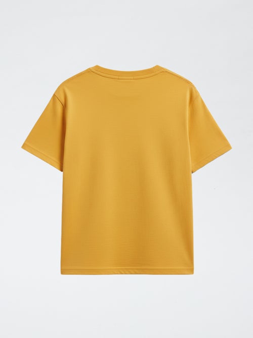 T-shirt de manga curta com estampado - Kiabi
