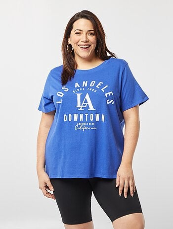 T-shirt de manga curta com estampado