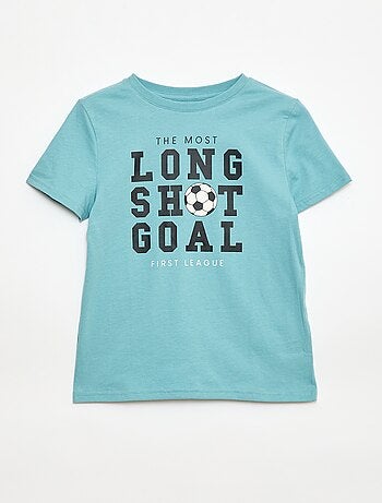 T-shirt de manga curta com estampado