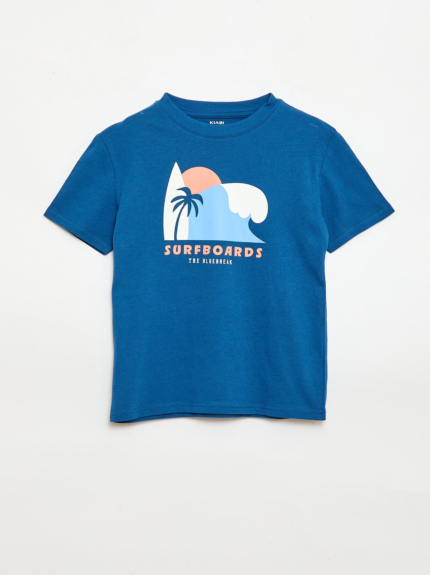 T-shirt de manga curta com estampado