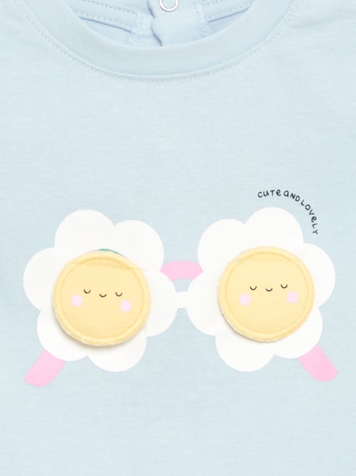 T-shirt de manga curta com estampado - Kiabi T-shirt de manga curta com estampado - Kiabi
