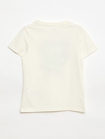 T-shirt de manga curta com estampado