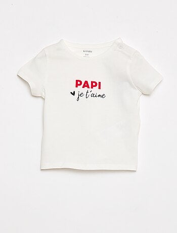 T-shirt de manga curta com estampado