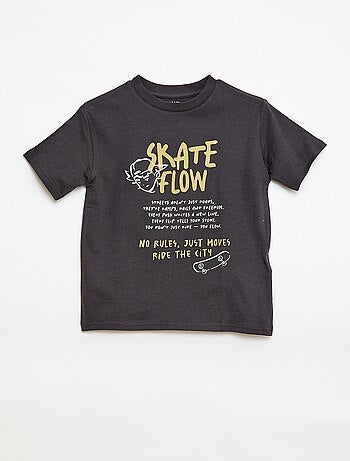 T-shirt de manga curta com estampado