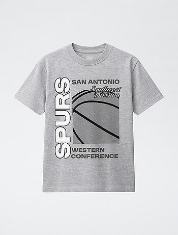 T-shirt de manga curta com estampado
