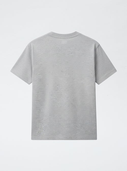 T-shirt de manga curta com estampado - Kiabi