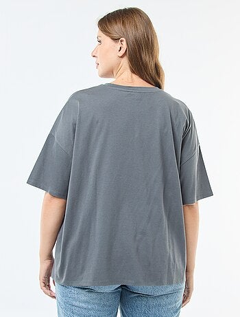 T-shirt de manga curta com estampado 'Disney' 'Bambi'