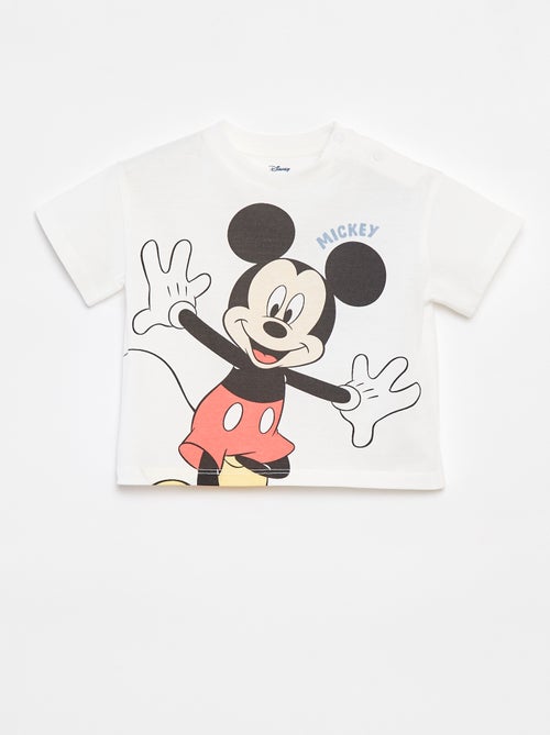 T-shirt de manga curta com estampado 'Disney' - Kiabi