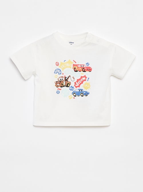 T-shirt de manga curta com estampado 'Disney' - Kiabi
