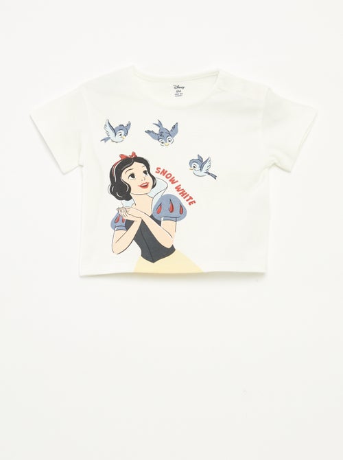 T-shirt de manga curta com estampado 'Disney' - Kiabi
