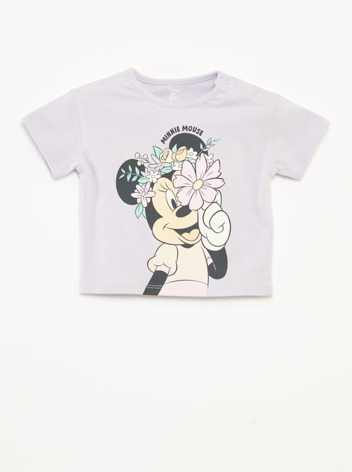 T-shirt de manga curta com estampado 'Disney' - Kiabi