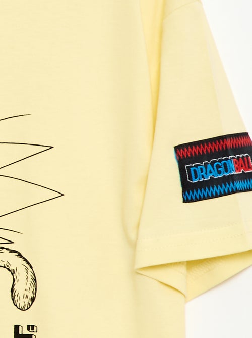 T-shirt de manga curta com estampado 'Dragon Ball Z' - Kiabi