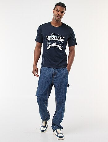 T-shirt de manga curta com estampado 'JJ Rebel'